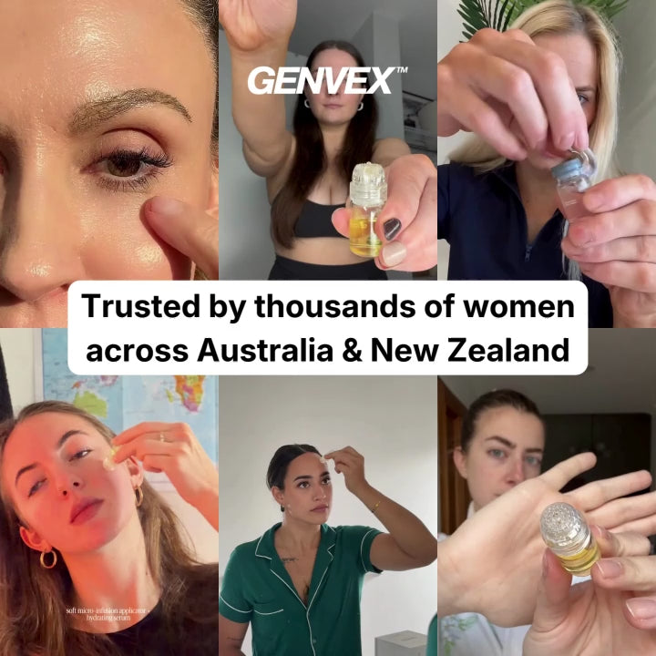 Load video: GENVEX™ Micro-Infusion System for Radiant, Youthful Skin